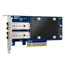 Сетевая карта/ QNAP QXG-10G2SF-X710 LAN Expansion Card, PCIe Gen3 x8, 2 x SFP+ ports (10Gbps/1Gbps)