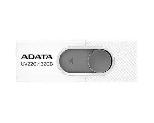 [Носитель информации] A-DATA Flash Drive 32GB UV220 USB2.0, белый и серый [auv220-32g-rwhgy]