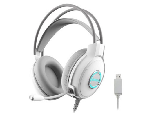 [Наушники] A4Tech Fstyler FH300U белый 2м мониторные USB оголовье (FH300U WHITE)