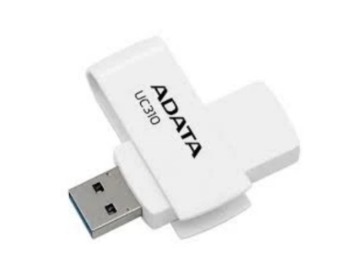[Носитель информации] A-DATA Flash Drive 128GB <UC310-128G-RWH> UC310, USB 3.2, белый
