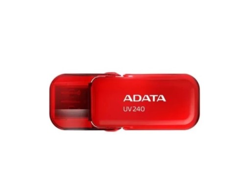 [Носитель информации] A-DATA Flash Drive 64GB <AUV240-64G-RRD> UV240, USB 2.0, Красный