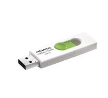 A-DATA Flash Drive 64GB <AUV320-64G-RWHGN> UV320, USB 3.2, белый/зеленый