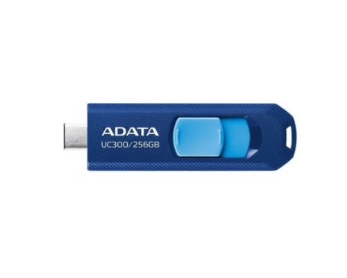 [Носитель информации] A-DATA Flash Drive 256GB <ACHO-UC300-256G-RNB/BU> UC300, USB 3.2/TypeC, синий/голубой