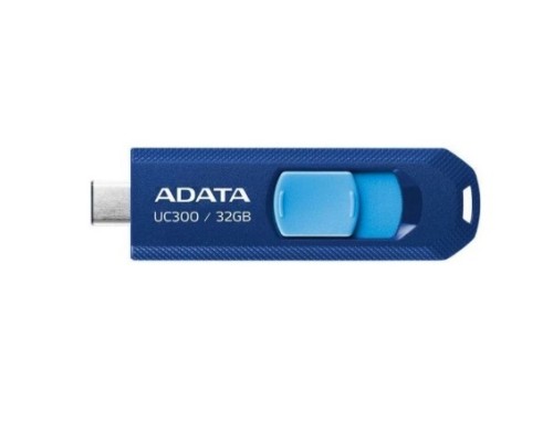 [Носитель информации] A-DATA Flash Drive 32GB  <ACHO-UC300-32G-RNB/BU> UC300, USB 3.2/TypeC, синий/голубой
