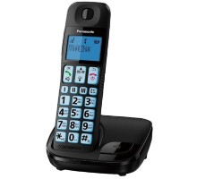 Panasonic KX-TGE110 (UCB) Черный Радиотелефон 