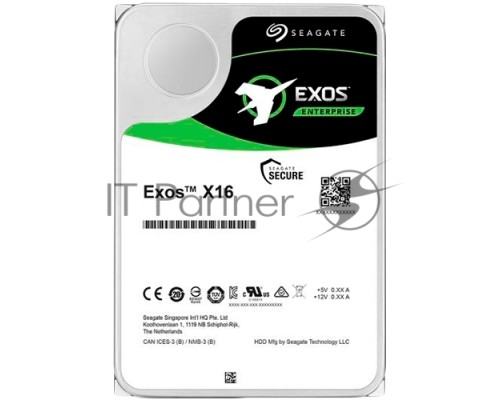 Жесткий диск SAS 12TB 7200RPM 12GB/S 256MB ST12000NM002G SEAGATE