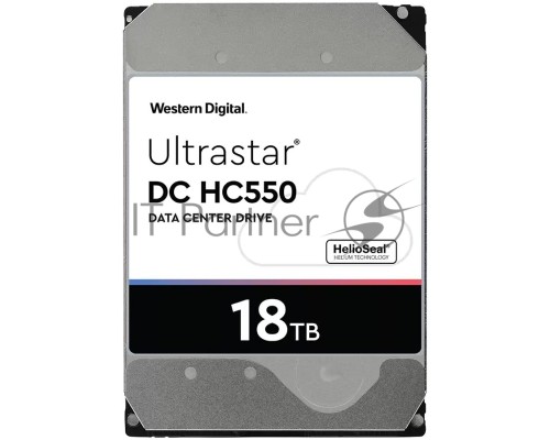 Жесткий диск SAS 18TB 7200RPM 12GB/S 512MB DC HC550 0F38353 WD Жесткий диск SAS 18TB 7200RPM 12GB/S 512MB DC HC550 0F38353 WD