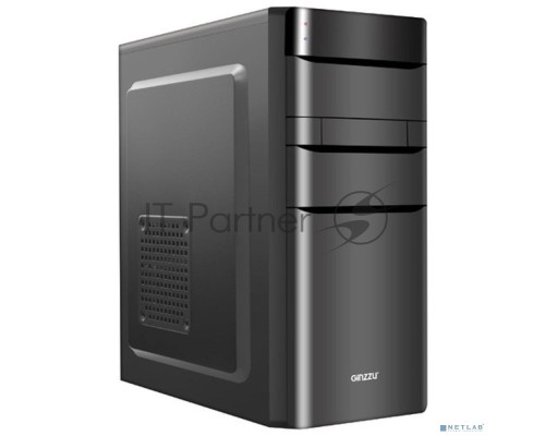 Компьютерный корпус Ginzzu A200 1*USB 3.0,1*USB 2.0,AU w/o PSU