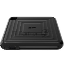 Твердотельный диск 960GB Silicon Power PC60, External, USB 3.2 Type-C [R/W - 540/500 MB/s] черный