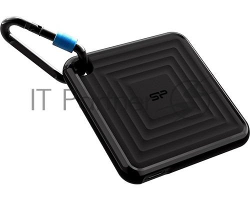 Твердотельный диск 960GB Silicon Power PC60, External, USB 3.2 Type-C [R/W - 540/500 MB/s] черный