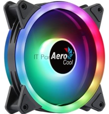 Вентилятор Aerocool Duo 12 ARGB черный 120мм 1000rpm 6-pin 19.7db