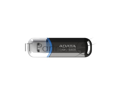 Флеш диск ADATA 64GB Classic C906, USB 2.0, Черный