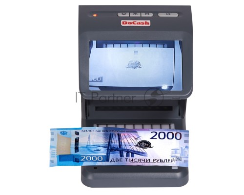 Детектор банкнот DoCash Mini Combo просмотровый мультивалюта