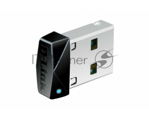 Сетевой адаптер WiFi D-Link DWA-121/C1A N150 USB 2.0 (ант.внутр.)