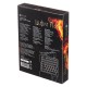 Игровой блок Oklick 701G IRON FIST черный USB for gamer LED (подставка для запястий)