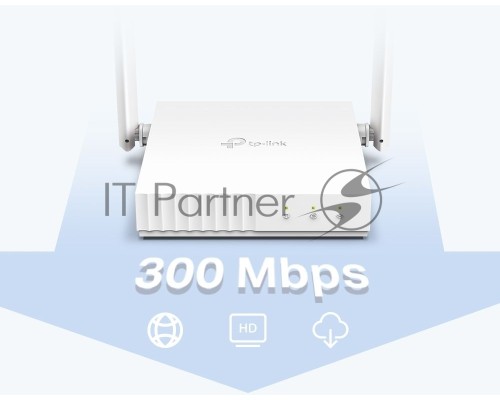 Роутер беспроводной TP-Link TL-WR844N N300 10/100BASE-TX белый