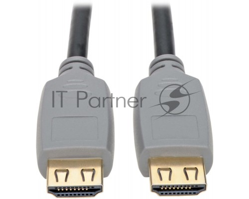 Кабель аудио-видео Tripplite HDMI (m)/HDMI (m) 0.9м. Позолоченные контакты черный/серый (P568-003-2A)