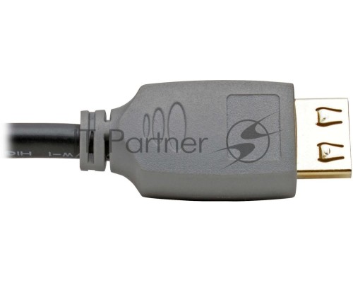Кабель аудио-видео Tripplite HDMI (m)/HDMI (m) 0.9м. Позолоченные контакты черный/серый (P568-003-2A)