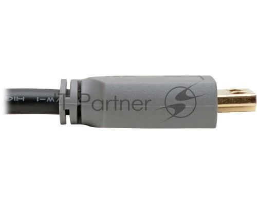 Кабель аудио-видео Tripplite HDMI (m)/HDMI (m) 0.9м. Позолоченные контакты черный/серый (P568-003-2A)