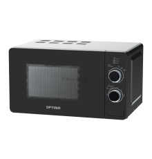 Микроволновая печь OPTIMA MO-2110B (20л, 700Вт,механич.ПУ, кнопка д/открыв. дверцы,лампа, черн)