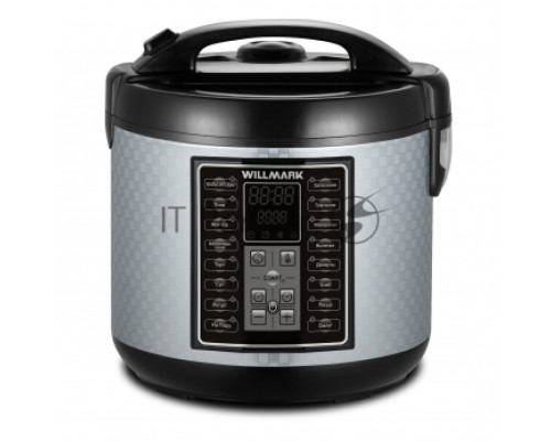 Мультиварка Willmark WMC-59OBT (16реж.,Led-дисп.,м-пов.,проз.крышка,5л,900Вт,черный ц)