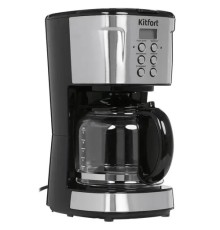 Кофеварка капельная Kitfort КТ-731 900Вт черный/нержавеющая сталь