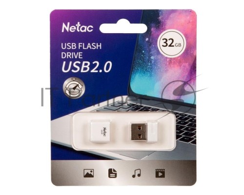 Флеш диск Netac U116 32Gb <NT03U116N-032G-20WH>, USB2.0