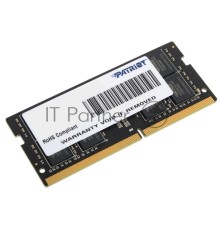 Оперативная память SO-DIMM DDR 4 DIMM 16Gb PC25600, 3200Mhz, Patriot Signature (PSD416G32002S) (retail)