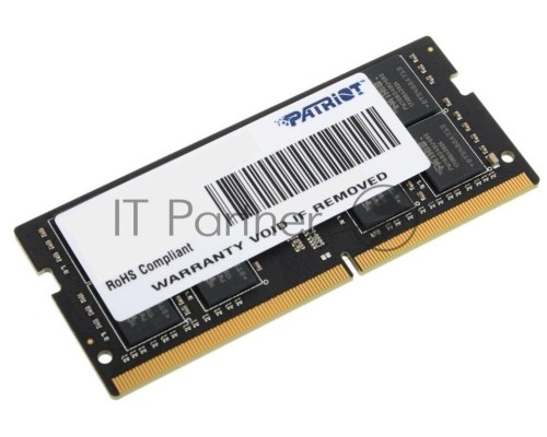 Оперативная память SO-DIMM DDR 4 DIMM 16Gb PC25600, 3200Mhz, Patriot Signature (PSD416G32002S) (retail) Оперативная память SO-DIMM DDR 4 DIMM 16Gb PC25600, 3200Mhz, Patriot Signature (PSD416G32002S) (retail)