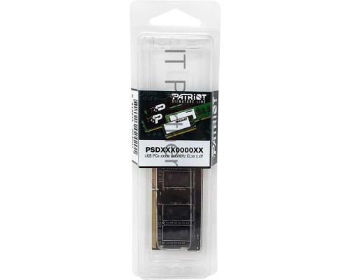 Оперативная память SO-DIMM DDR 4 DIMM 16Gb PC25600, 3200Mhz, Patriot Signature (PSD416G32002S) (retail) Оперативная память SO-DIMM DDR 4 DIMM 16Gb PC25600, 3200Mhz, Patriot Signature (PSD416G32002S) (retail)