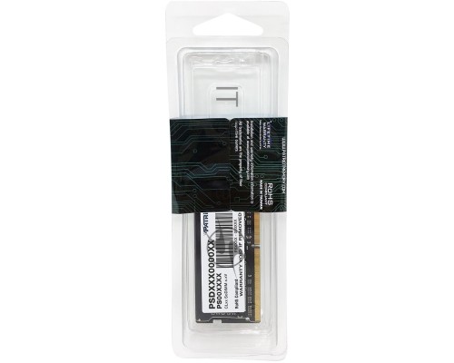 Оперативная память SO-DIMM DDR 4 DIMM 16Gb PC25600, 3200Mhz, Patriot Signature (PSD416G320081S) (retail) Оперативная память SO-DIMM DDR 4 DIMM 16Gb PC25600, 3200Mhz, Patriot Signature (PSD416G320081S) (retail)