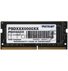 Оперативная память SO-DIMM DDR 4 DIMM 32Gb PC25600, 3200Mhz, Patriot Signature (PSD432G32002S) (retail)