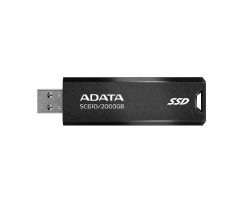 [Носитель информации] Внешний SSD диск ADATA 2TB SC610 Черный