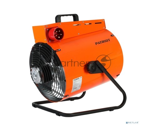 Тепловентилятор электрический Patriot PT-R 15, 380В, терморегулятор, нерж.ТЭН, вилка встраиваемая на блоке управления.