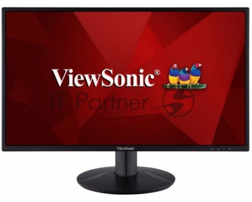 Монитор ViewSonic VA2418-SH 23.8'' 16:9 1920х1080(FHD) IPS, nonGLARE, 250cd/m2, H178°/V178°, 1000:1, 50M:1, 16.7M, 5ms, VGA, HDMI, Tilt, 3Y, Black