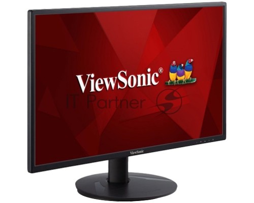 Монитор ViewSonic VA2418-SH 23.8'' 16:9 1920х1080(FHD) IPS, nonGLARE, 250cd/m2, H178°/V178°, 1000:1, 50M:1, 16.7M, 5ms, VGA, HDMI, Tilt, 3Y, Black