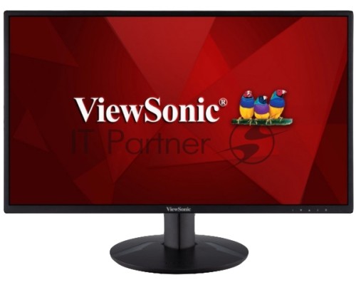 Монитор ViewSonic VA2418-SH 23.8'' 16:9 1920х1080(FHD) IPS, nonGLARE, 250cd/m2, H178°/V178°, 1000:1, 50M:1, 16.7M, 5ms, VGA, HDMI, Tilt, 3Y, Black