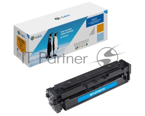 Картридж лазерный G&G NT-CF401X голубой (2300стр.) для HP CLJ M252/252N/252DN/252DW/M277n/M277DW