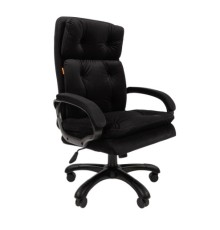 Офисное кресло Chairman 442 Россия ткань R 015 черный (черный пластик) (7127983)
