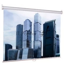 Настенный экран Lumien Eco Picture 153х240см (рабочая область 145х232 см) Matte White восьмигранный корпус, возможность потолочн./настенного крепления, уровень в комплекте, 16:10 (треугольная упаковка)