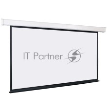 Экран с электроприводом Lumien Eco Control 198x300 см (раб. область 164х292 см) Matte White черная кайма по периметру 16:9