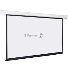 Экран с электроприводом Lumien Eco Control 177x80 см (раб. область 169х272 см) Matte White черная кайма по периметру 16:9