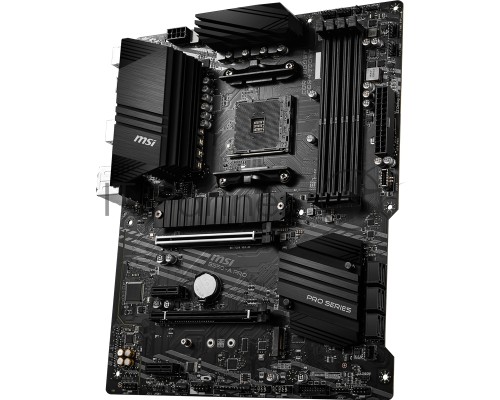 Материнская плата MSI B550-A PRO, AM4, AMD B550, 4xDDR4, 6xSATA, 2xM.2, 1xPCI-E 4.0 x16, 1xPCI-E 3.0 x16, 2xPCI-E x1, 1xHDMI, 1xDP, 1x 1Gb LAN, 4xUSB-A 2.0, 2xUSB-A 3.2 Gen 1, 1xUSB-A 3.2 Gen 2, 1xUSB-C 3.2 Gen 2, 6x3.5 мм, 7.1, ATX