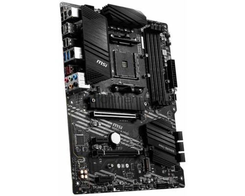 Материнская плата MSI B550-A PRO, AM4, AMD B550, 4xDDR4, 6xSATA, 2xM.2, 1xPCI-E 4.0 x16, 1xPCI-E 3.0 x16, 2xPCI-E x1, 1xHDMI, 1xDP, 1x 1Gb LAN, 4xUSB-A 2.0, 2xUSB-A 3.2 Gen 1, 1xUSB-A 3.2 Gen 2, 1xUSB-C 3.2 Gen 2, 6x3.5 мм, 7.1, ATX