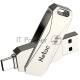 Флеш диск USB Drive Netac U782C NT03U782C-032G-30PN dual USB3.0+TypeC 32GB, retail version
