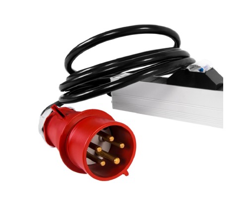 [Аксессуар] REM Верт блок розеток, мониторинг, измерение, 3 фазы 32А, авт, 24S, 2100 мм, вх IEC 309, шнур 3м (R-MC8-3x32-24S-A-MI-2100-3-3PN)