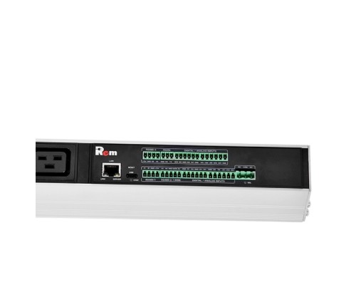 [Аксессуар] REM Верт блок розеток, мониторинг, измерение, 3 фазы 32А, авт, 36C13, 6C19, 2100 мм, вх IEC 309, шнур 3м (R-MC8-3x32-36C13-6C19-A-MI-2100-3-3PN)