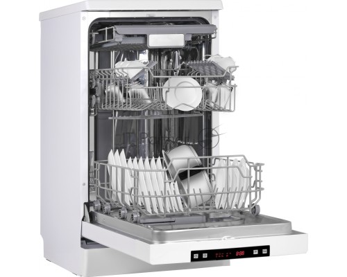 Посудомоечная машина Weissgauff DW 4035 белый (узкая)