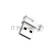 Флеш диск Netac U116 16Gb <NT03U116N-016G-30WH>, USB3.0, миниатюрная пластиковая белая