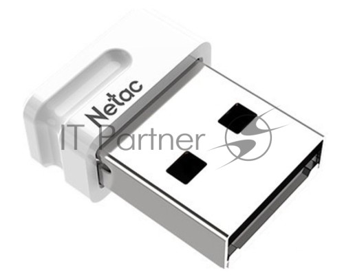 Флеш диск Netac U116 16Gb <NT03U116N-016G-30WH>, USB3.0, миниатюрная пластиковая белая